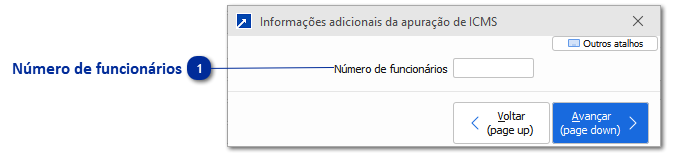 Geração - Apuração do ICMS no formato SPED