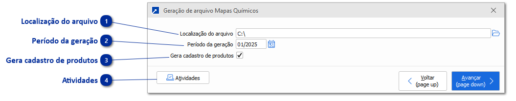 Mapa Produtos Químicos PF - Siproquim2