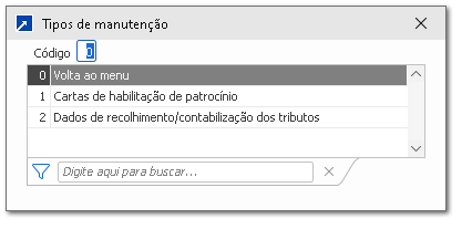 Parâmetros de apuração de ICMS formato SPED