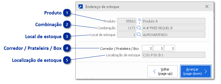Localização de Estoque
