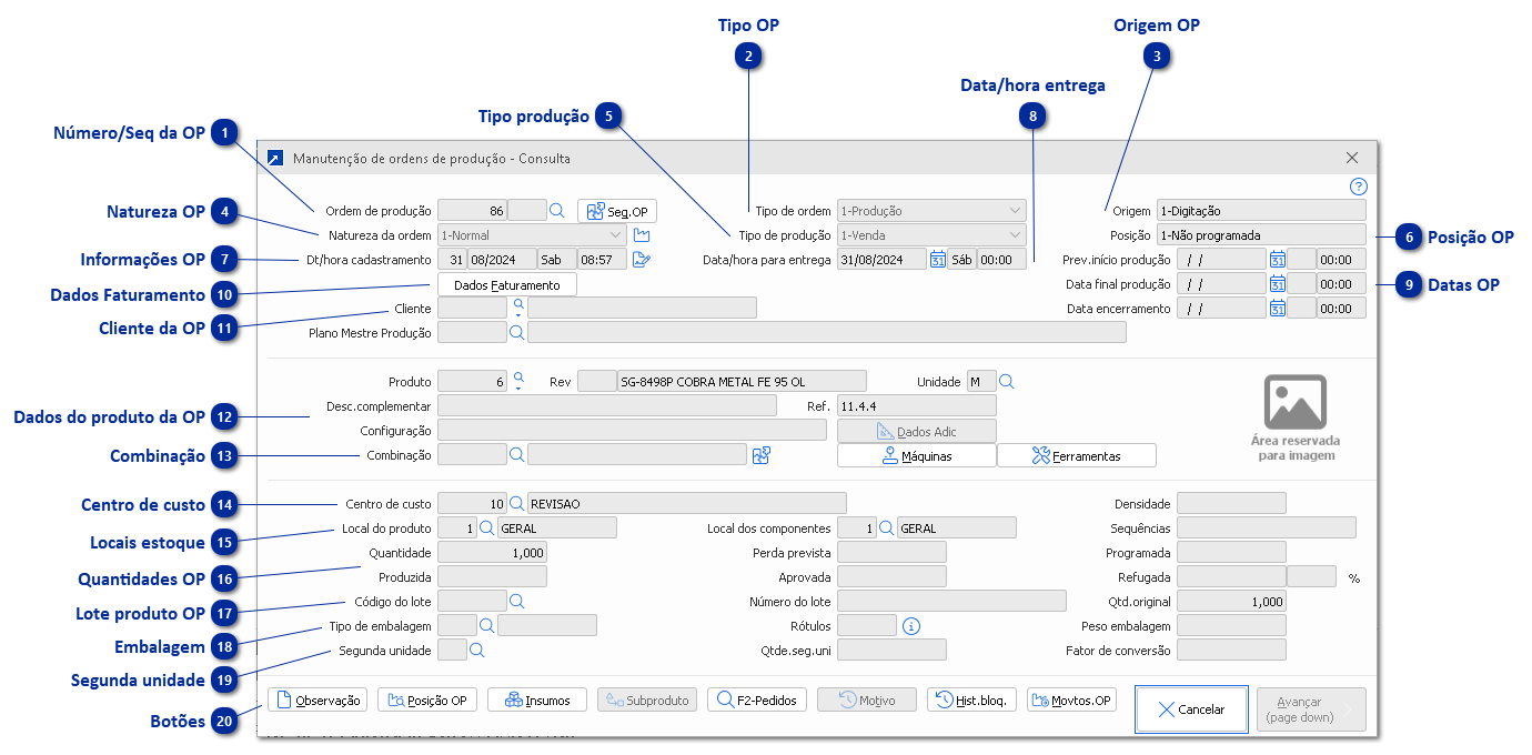 Ordens de Produção