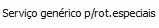 19. Serviço genérico p/notas especiais