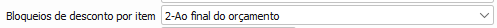 8. Bloqueios de desconto por item