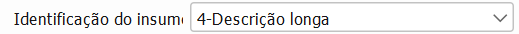 6. Identificação do insumo