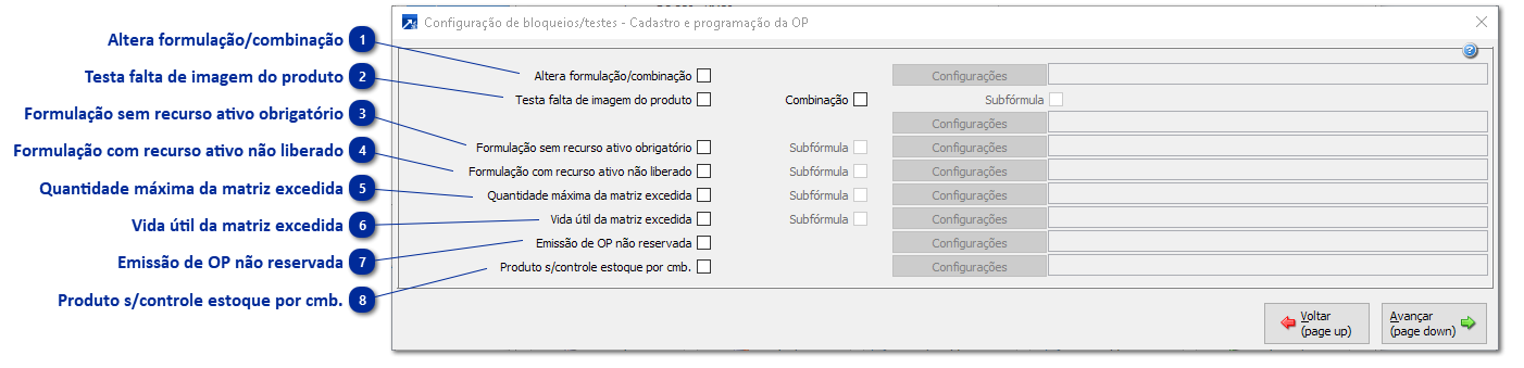 Cadastro/Programação