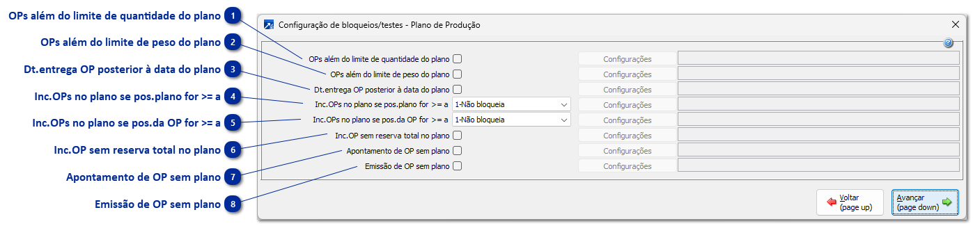 Plano de Produção