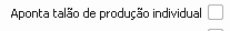 8. Aponta talão de produção individual