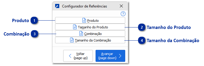 Configurador de Referências