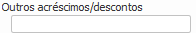 8. Outros acréscimos/descontos