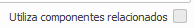 4. Utiliza componentes relacionados