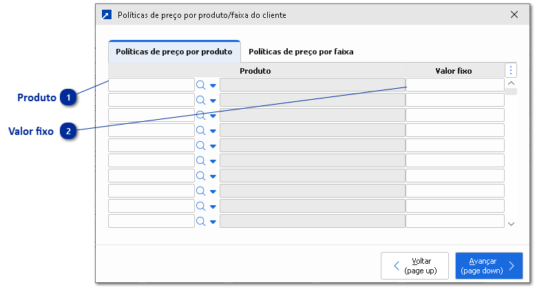 Políticas de preço