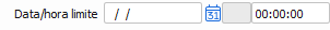 8. Data/hora limite