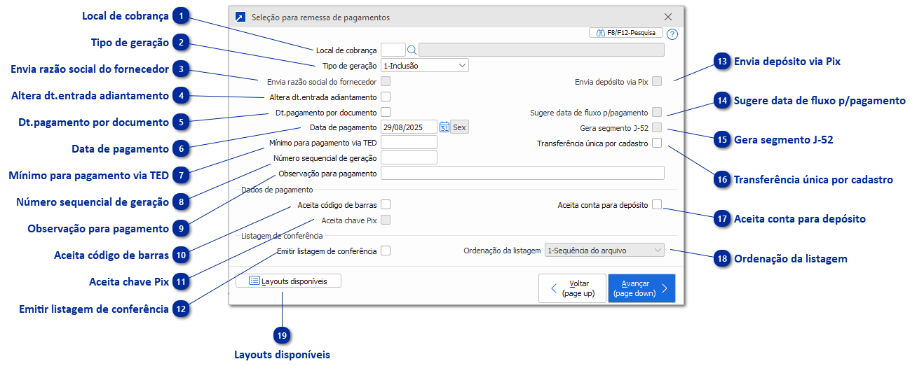 Remessa de Pagamento
