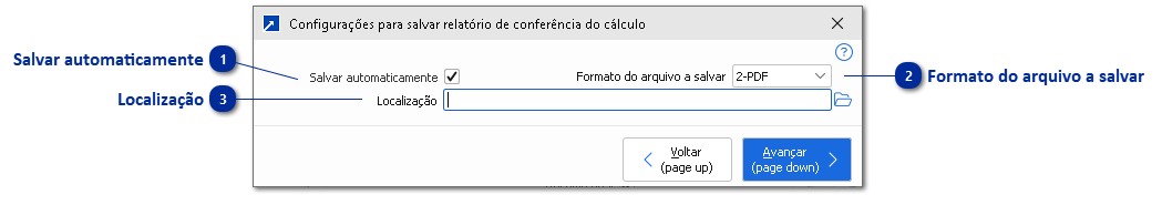 Salvar relatório de conferência do cálculo de MO/GGF