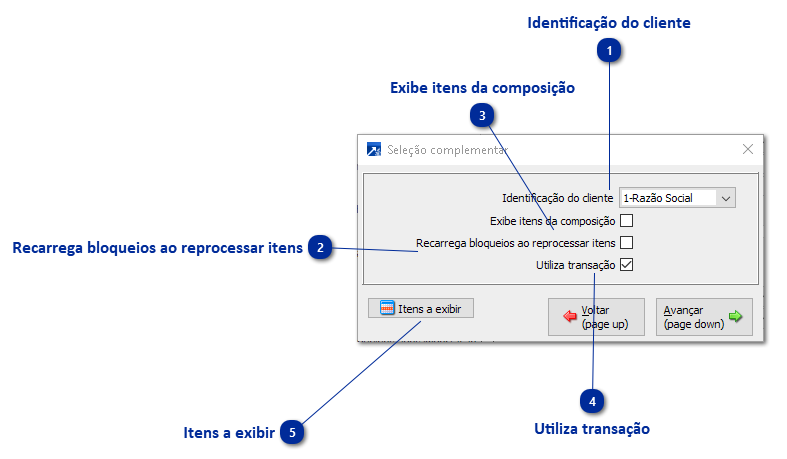 Seleção complementar