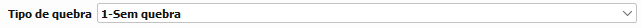 1. Tipo de quebra