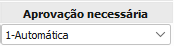 3. Aprovação necessária