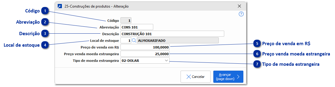 25 - Construção de Produtos