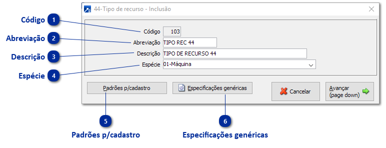 44 - Tipos de Recursos