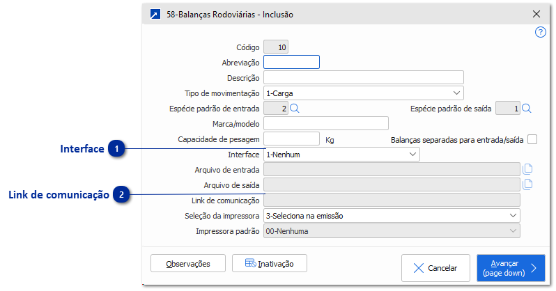 58 - Balanças Rodoviárias