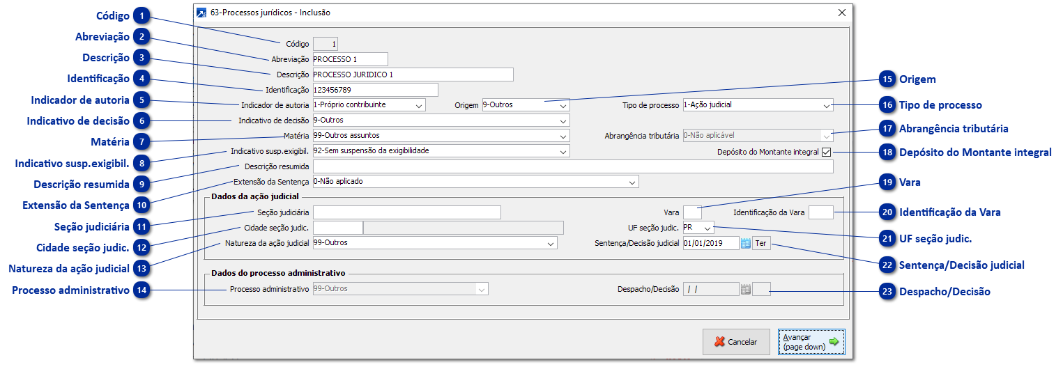63 - Processos Jurídicos