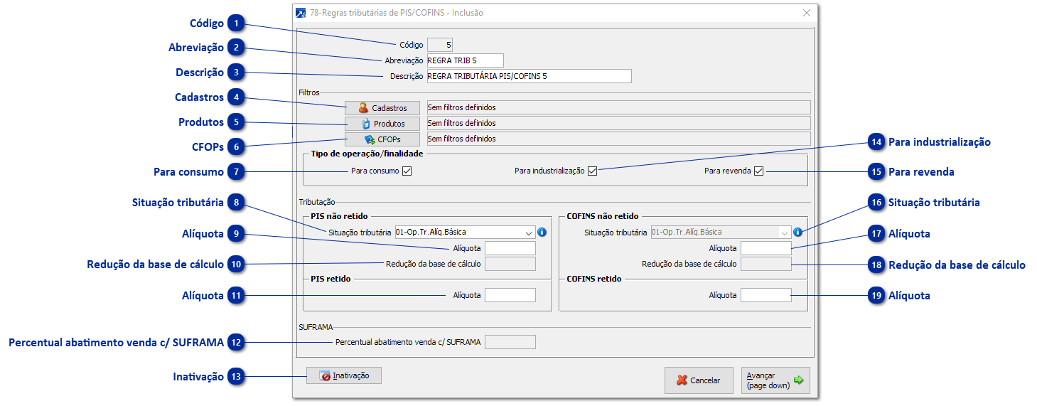 78 - Regras Tributárias do PIS/COFINS