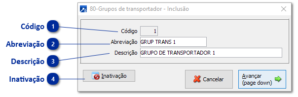 80 - Grupos de Transportador