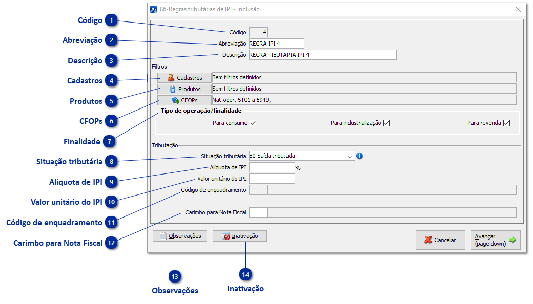 86 - Regras Tributárias de IPI