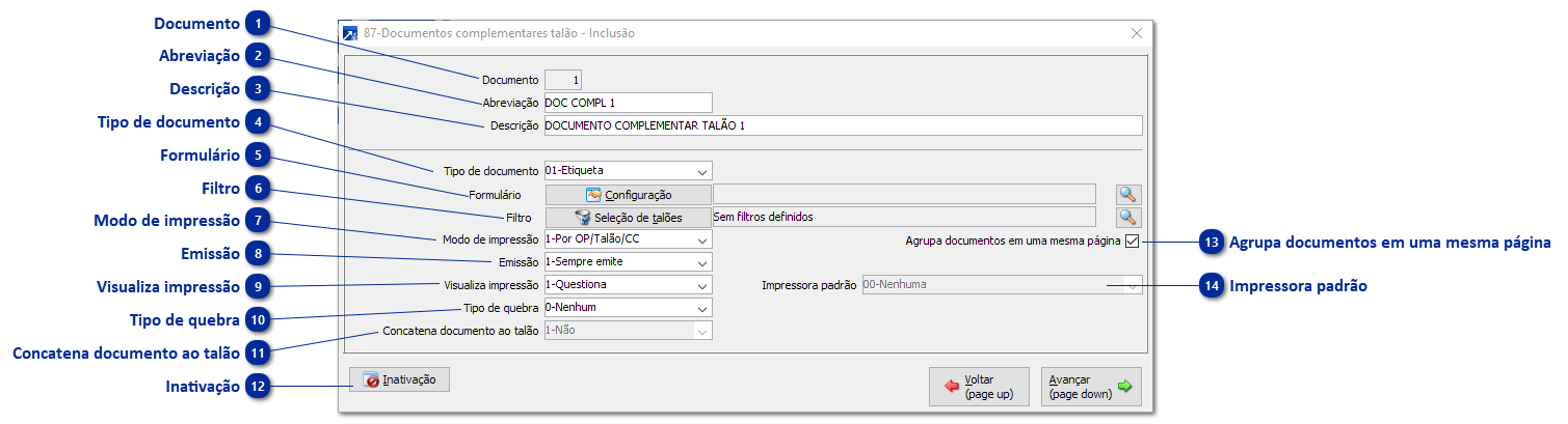 87 - Documentos Complementares ao Talão