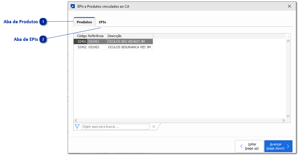 103 - Certificados de aprovação EPI 