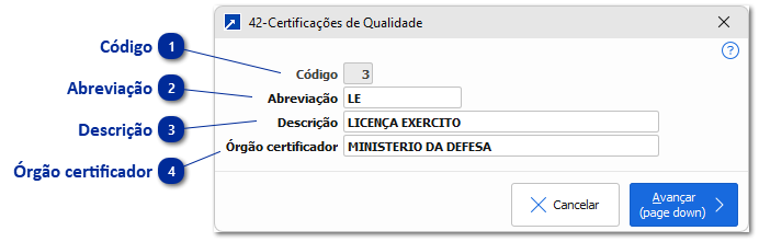 42 - Certificações de Qualidade, Licenças e Negativas