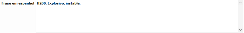 5. Frase em espanhol