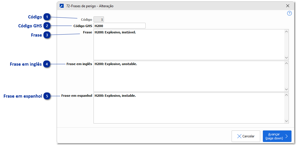 72 - Frases de Perigo