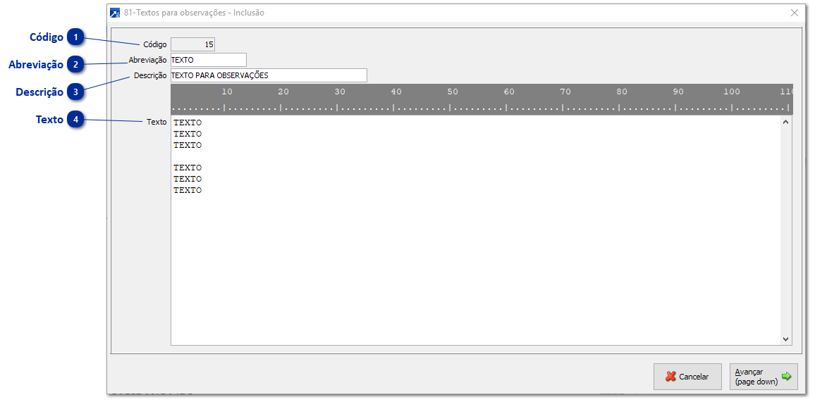 81 - Textos para Observações