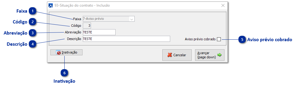 93 - Situação do Contrato